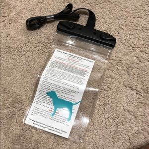 PINK water resistant phone pouch